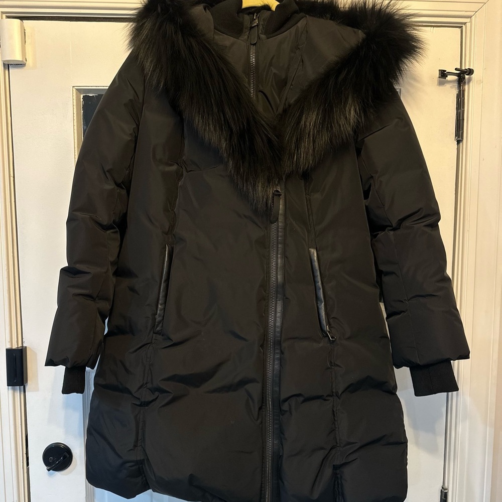 Barely worn MACKAGE Black Adali Down Coat